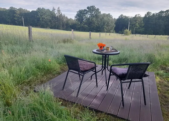 Campismo de Luxo Glamping Na Samote U Lesa Bechyně